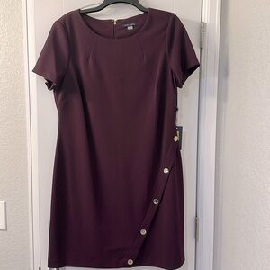 Tommy Hilfiger plum dress